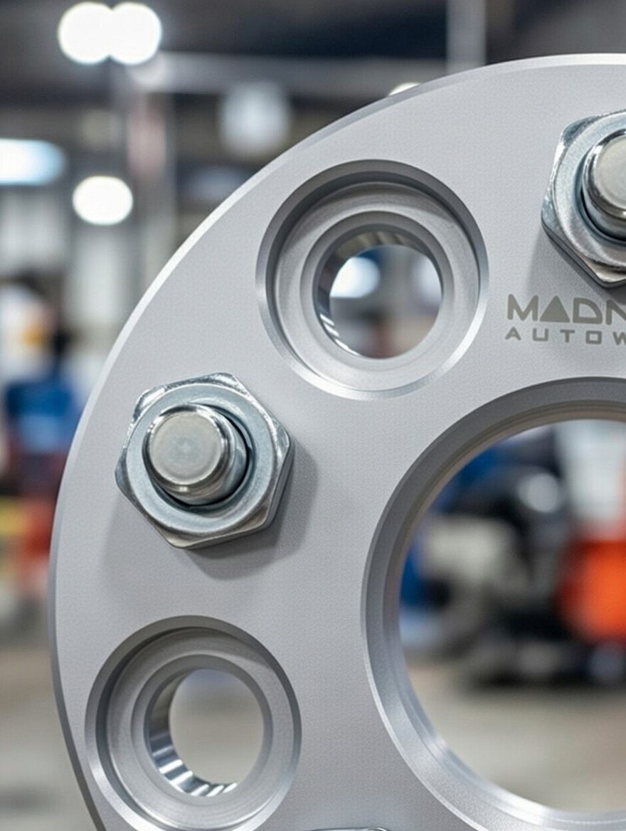 Jaguar F-Type Wheel Spacers - MADNESS - 20mm - set of 2 - Silver Finish