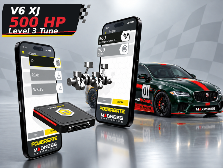 Jaguar XJ Powergate 4 Tuning Package - MAXPower Performance Flash - 3.0L - Level 3