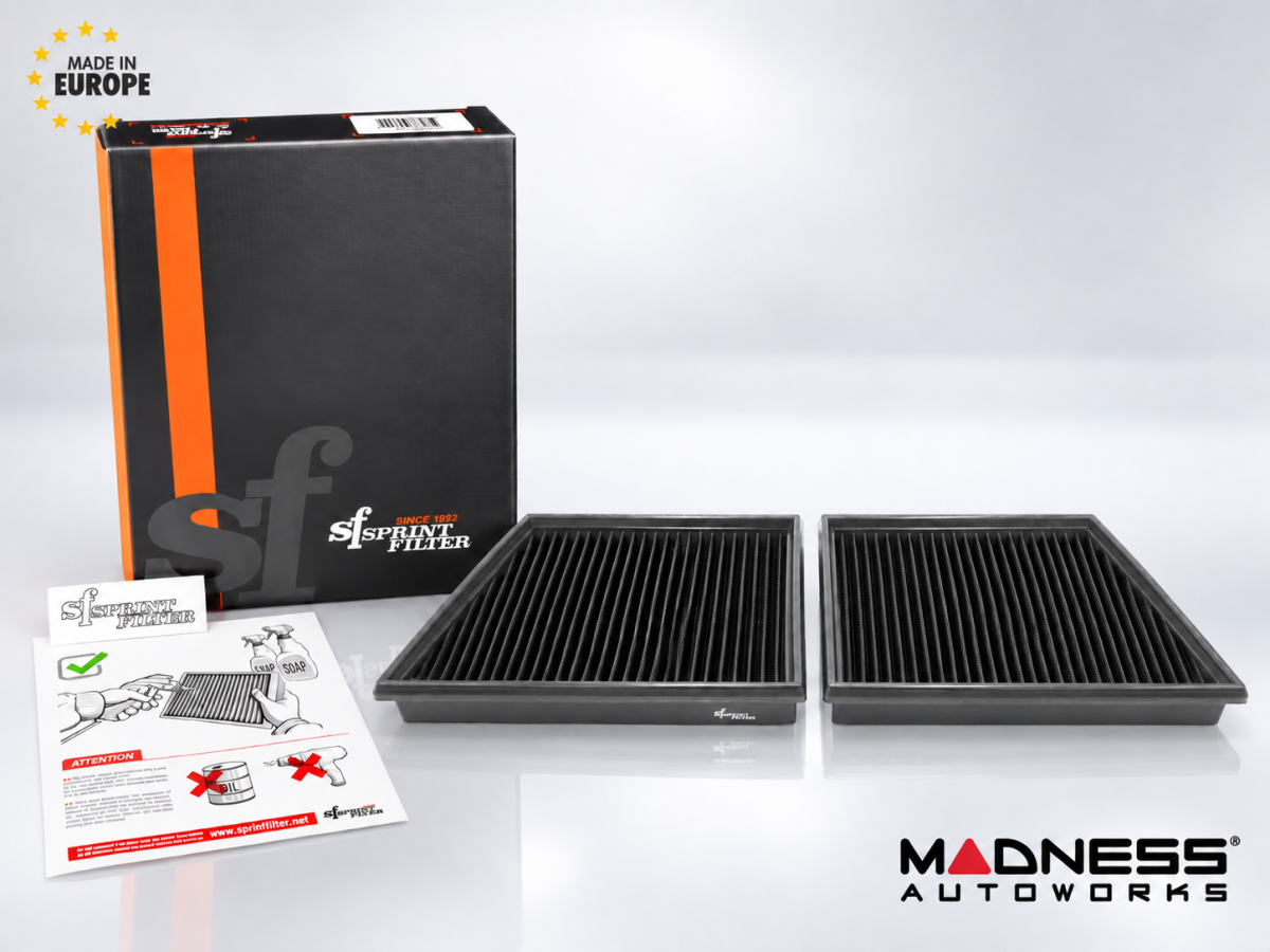 Jaguar F-Pace Performance Air Filter - Sprint Filter - F1 Ultimate Performance - X761