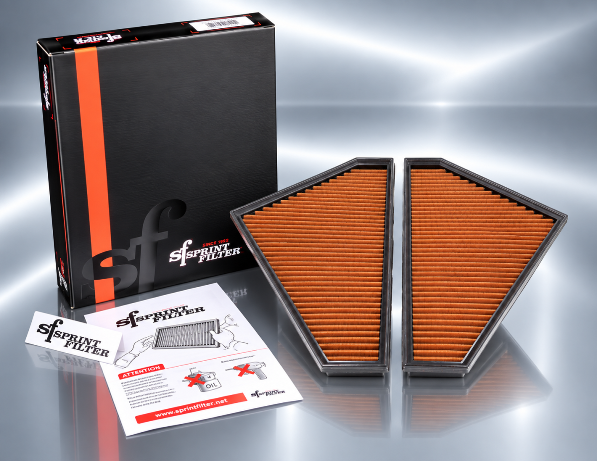 Jaguar F-TYPE Performance Air Filter - 3.0L - Sprint Filter - S High Performance Jaguar F-TYPE Performance Air Filter - 3.0L - Sprint Filter - S High Performance