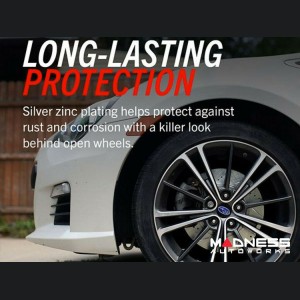 Jaguar F-Type Brake Rotors - Rear - Drilled & Slotted - Evolution by Powerstop