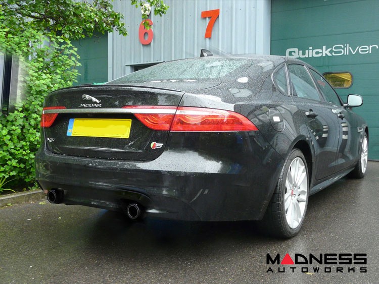 Jaguar XF Performance Exhaust System - Axle Back - Quicksilver - 3.0L Supercharged (2016 + Models)
