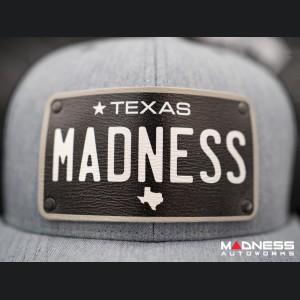 Cap - Trucker Style - w/ Texas Black Plate + MADNESS 
