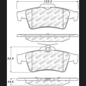 Jaguar XK - ST Street Brake Pads