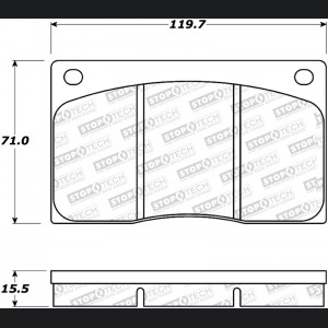 Jaguar XJ Type - ST Street Brake Pads