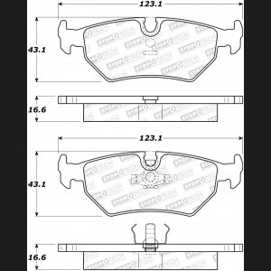 Jaguar XJ Type - ST Street Brake Pads