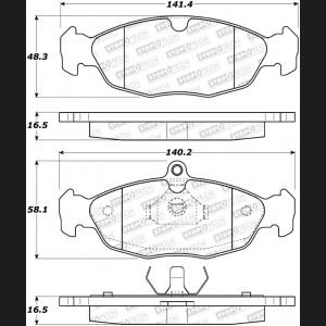 Jaguar XJ Type - ST Street Brake Pads