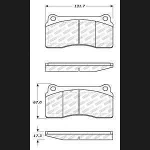 Jaguar XK - ST Street Brake Pads