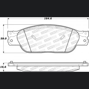 Jaguar XJ Type - ST Street Brake Pads