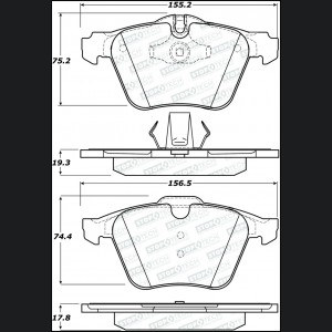 Jaguar XK - ST Street Brake Pads