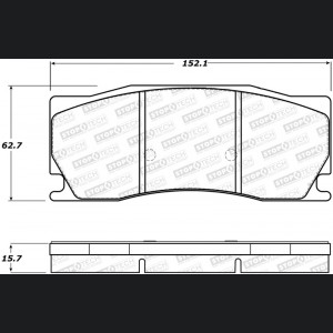 Jaguar XK - ST Street Brake Pads