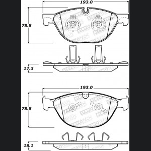 Jaguar XK - ST Street Brake Pads