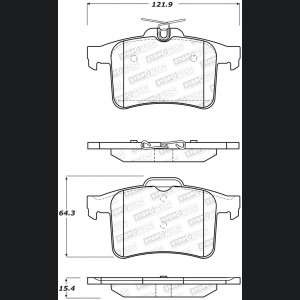 Jaguar XK - ST Street Brake Pads