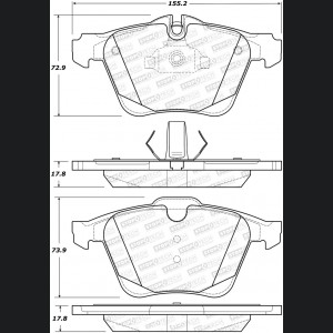 Jaguar XJ Type - ST Street Brake Pads