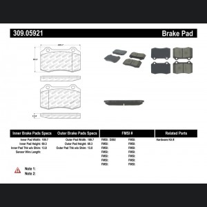 Jaguar XK - ST Sport Brake Pads