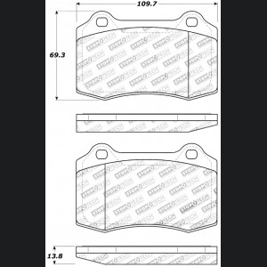 Jaguar XK - ST Sport Brake Pads