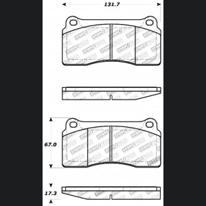 Jaguar XK - ST Sport Brake Pads