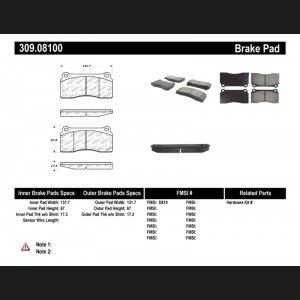 Jaguar XK - ST Sport Brake Pads