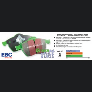 Jaguar XK - EBC Greenstuff Brake Pad Sets