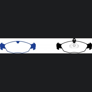 Jaguar XJ Type - EBC Greenstuff Brake Pad Sets