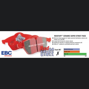 Jaguar XK - EBC Redstuff Brake Pad Sets