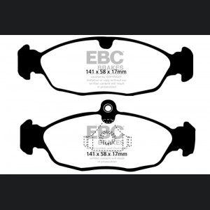 Jaguar XK - EBC Redstuff Brake Pad Sets