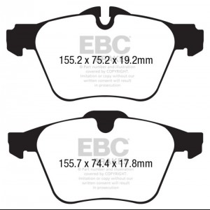 Jaguar F Type - EBC Redstuff Brake Pad Sets