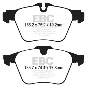 Jaguar F Type - EBC Redstuff Brake Pad Sets