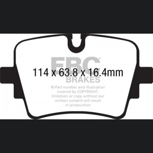 Jaguar F Type - EBC Redstuff Brake Pad Sets