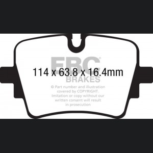 Jaguar F Type - EBC Redstuff Brake Pad Sets