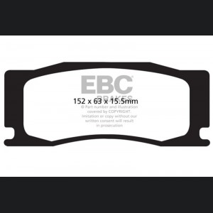 Jaguar XK - EBC Yellowstuff Brake Pad Sets