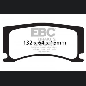 Jaguar XK - EBC Yellowstuff Brake Pad Sets