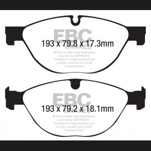 Jaguar F Type - EBC Yellowstuff Brake Pad Sets