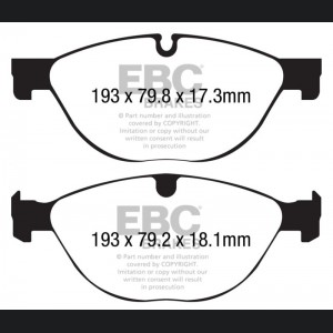 Jaguar F Type - EBC Yellowstuff Brake Pad Sets