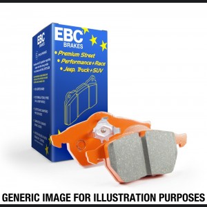 Jaguar XK - EBC Orangestuff Brake Pad Sets