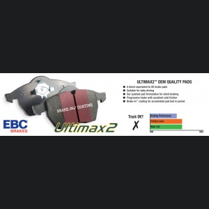 Jaguar XF - EBC Ultimax2 Brake Pad Sets