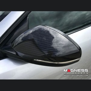 Jaguar F-Type Mirror Covers - Carbon Fiber