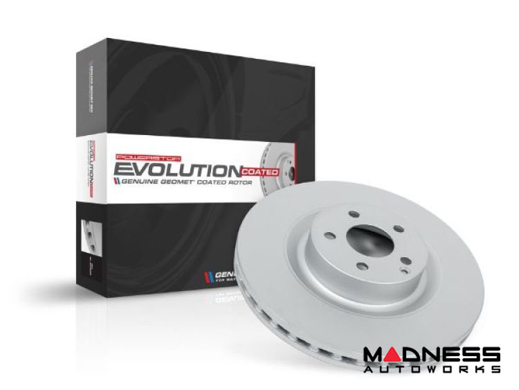 Jaguar XJ Brake Rotor (1) - Rear - PowerStop - High Carbon Geomet Coated 