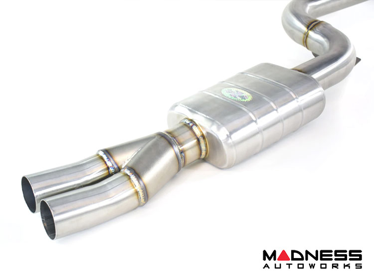 Jaguar F-TYPE Performance Exhaust System - Cat Back - Quicksilver - 2.0L - Sound Architect