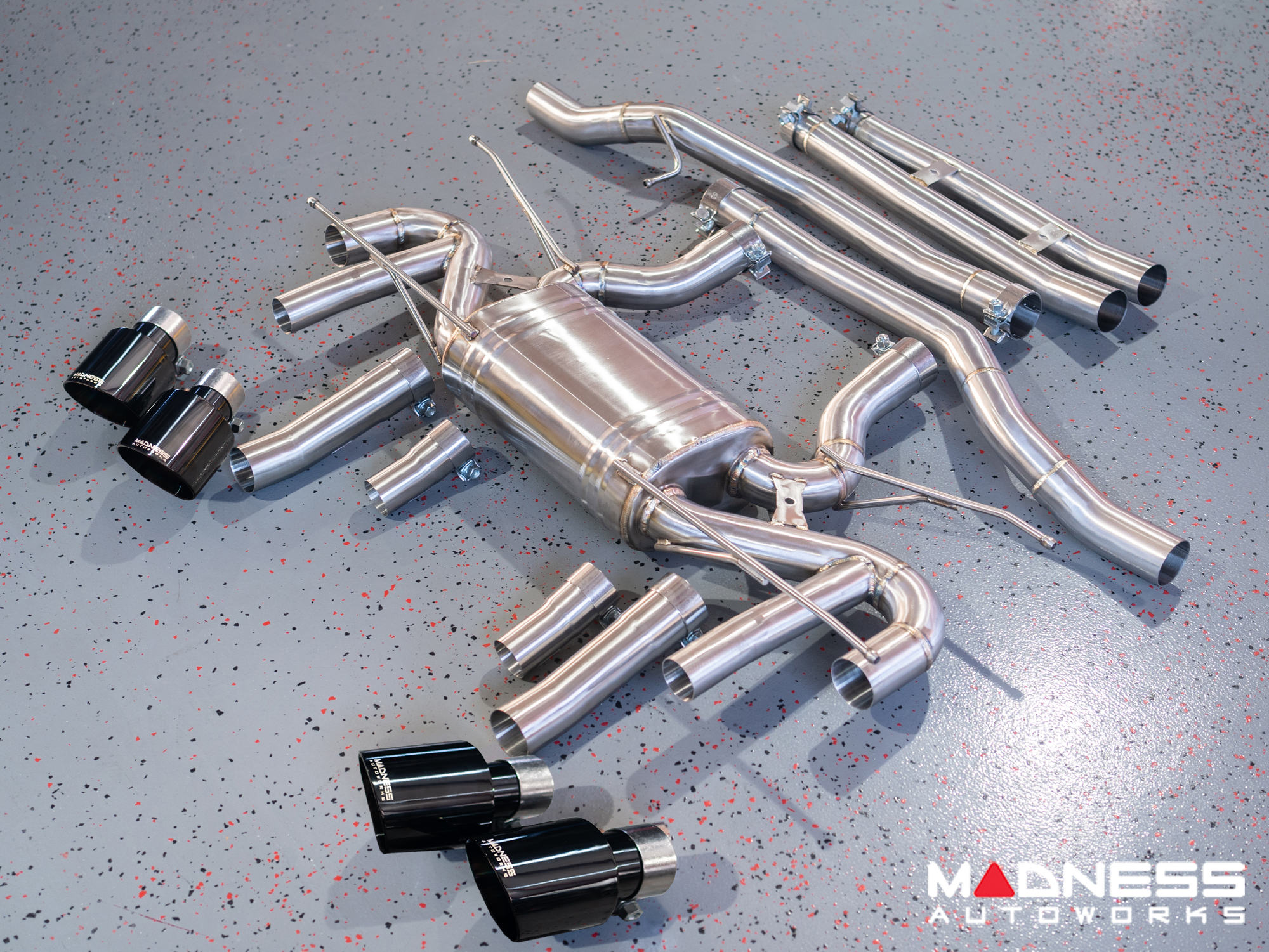 Jaguar F-TYPE Performance Exhaust System - MADNESS - 3.0L V6 ...