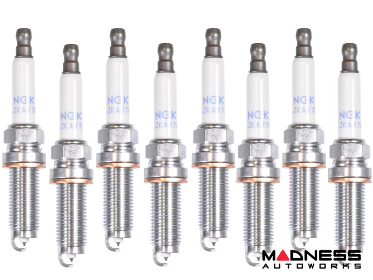 Set Of 8 NGK Laser Iridium Spark Plugs, 4589, Fits Lexus Mazda Toyota Miata MR2