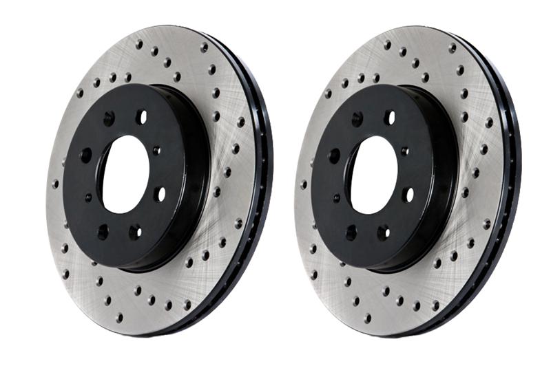 Jaguar XK - ST Drilled Sport Brake Rotors