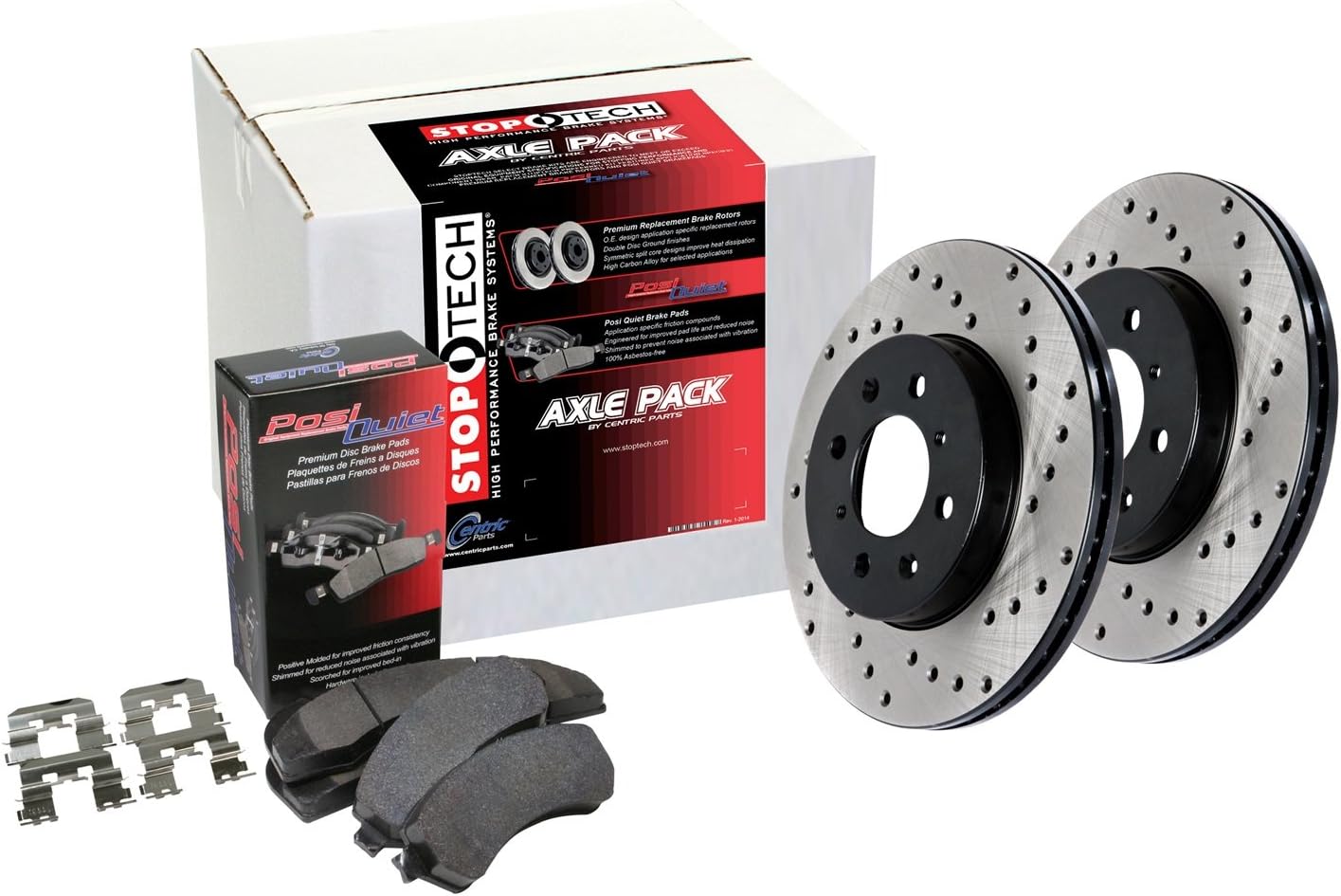 Jaguar XK - ST Drilled Sport Brake Rotors