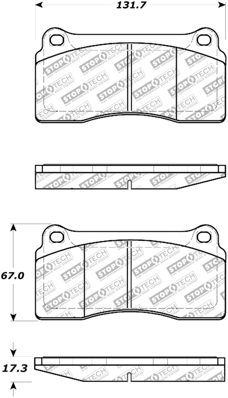 Jaguar XK - ST Street Brake Pads