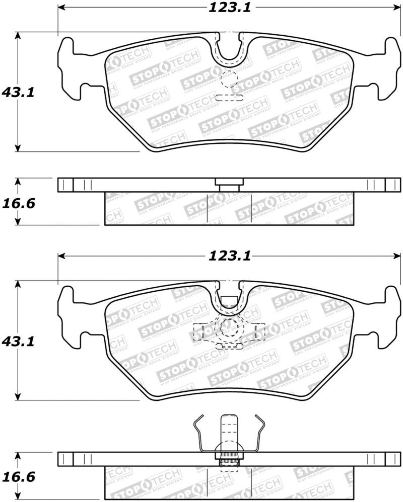 Jaguar XJ Type - ST Street Brake Pads