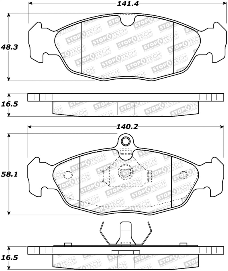 Jaguar XJ Type - ST Street Brake Pads