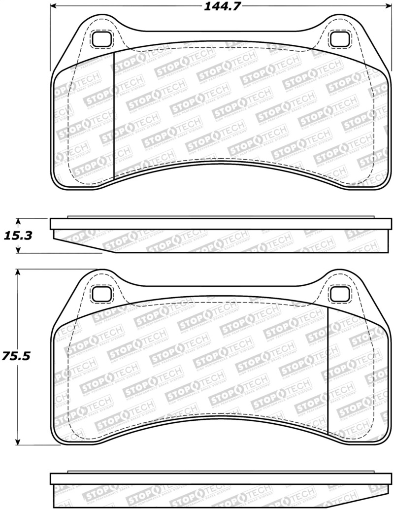 Jaguar XJ Type - ST Street Brake Pads