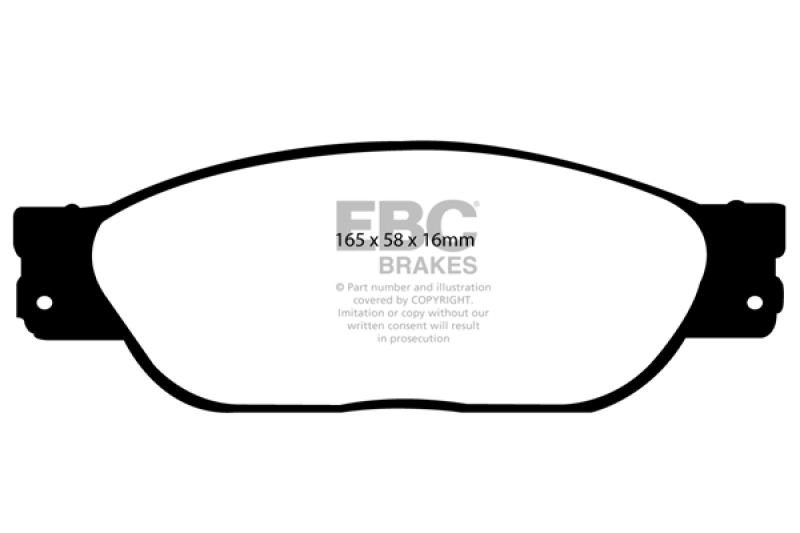 Jaguar XJ Type - EBC Greenstuff Brake Pad Sets