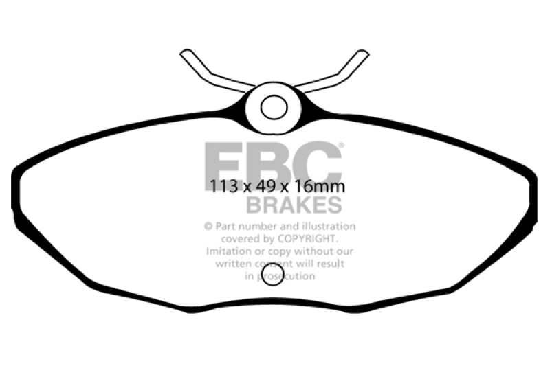 Jaguar XJ Type - EBC Greenstuff Brake Pad Sets