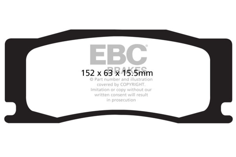 Jaguar XK - EBC Bluestuff Brake Pad Sets